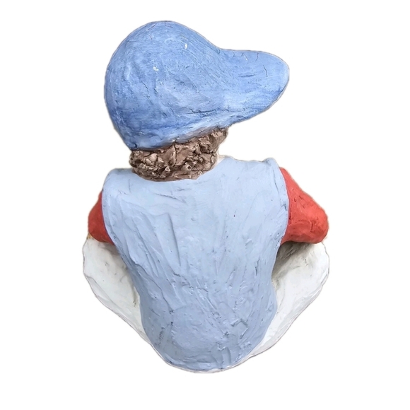 Sneaker Kids Pitching Ace Baseball Boy Sculpture Daze Mortensen Austin Prod 1986 - Picture 5 of 10